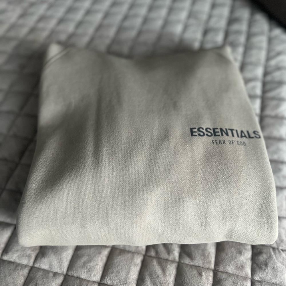Fear of God Essentials Light beige Hoodie size M